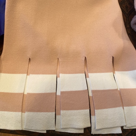 LIGHT PINK one shoulder Rachel Roy pink knit dress size small. - Picture 3 of 4